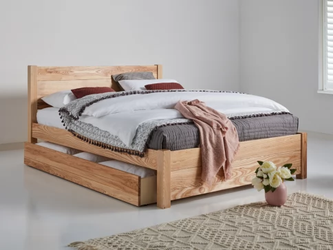 London Storage Bed Wooden Bed